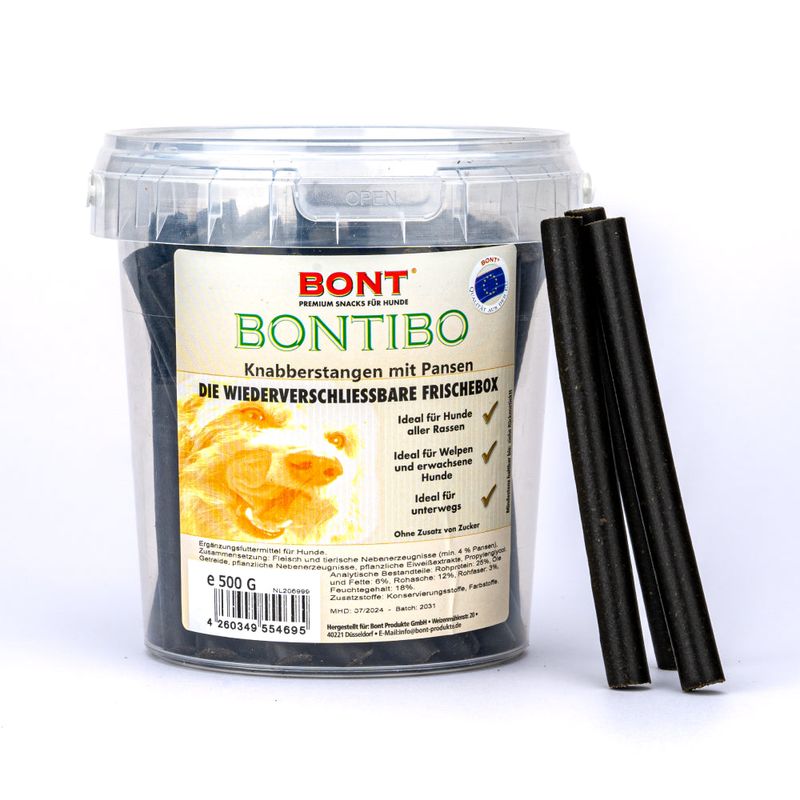 Bontibo Knabber-Stangen 500g