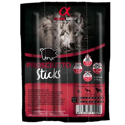 alpha spirit Dog Stick 4er Pack