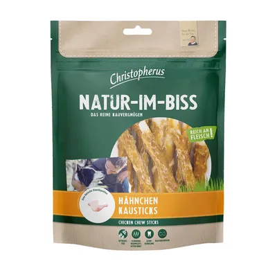 Christopherus Snack Hähnchen Kausticks 5x300g Christopherus Snack Hähnchen Kausticks 5x300g