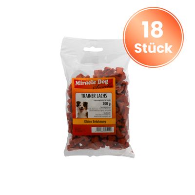 Miracle Dog Trainer Lachs 18 x 200g