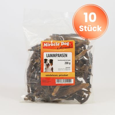 Miracle Dog Lammpansen 10 x 200g