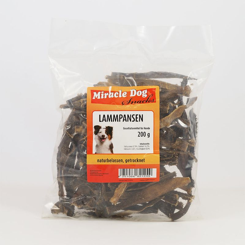 Miracle Dog Lammpansen 10 x 200g