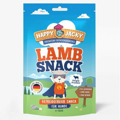 HAPPY JACKY Mono Hundesnack 6x130g