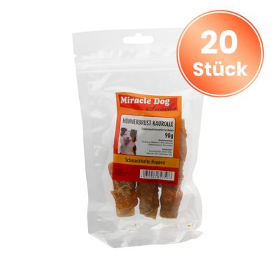 Miracle Dog Hühnerbrust Kaurolle 20 x 90g