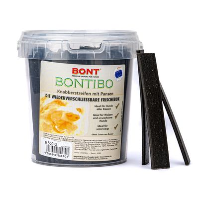 Bontibo Knabber-Streifen 500g