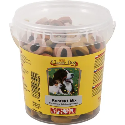 Classic Dog Snack Eimer 500g