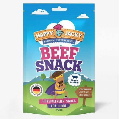 HAPPY JACKY Mono Hundesnack 6x130g