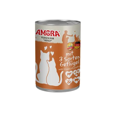 AMORA Cat Pur 6x400g AMORA Cat Pur 6x400g
