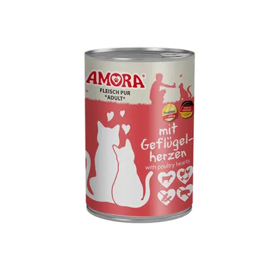 AMORA Cat Fleisch Pur 6x400g AMORA Cat Fleisch Pur 6x400g