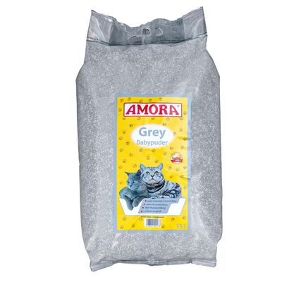 AMORA Katzenstreu Grey Compact