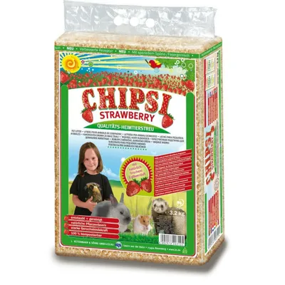 Chipsi Strawberry Hobelspäne 60l Chipsi Strawberry Hobelspäne 60l