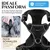 Hundegeschirr atmungsaktiv gepolstert - Anti-Zug-Geschirr - Schwarz Hundegeschirr atmungsaktiv gepolstert - Anti-Zug-Geschirr - Schwarz
