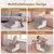 GIANTEX 2-Stufen Hundetreppe 15 cm, Schaum, Bezug Abnehmbar, Rutschfest GIANTEX 2-Stufen Hundetreppe 15 cm, Schaum, Bezug Abnehmbar, Rutschfest