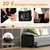 GIANTEX Sac Transport Chien Chat 61x43x43cm Oxford 3 Portes Coussin