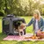 GIANTEX Sac Transport Chien Chat 72x52,5x52,5cm Oxford 3 Portes Coussin GIANTEX Sac Transport Chien Chat 72x52,5x52,5cm Oxford 3 Portes Coussin