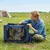 GIANTEX Sac Transport Chien Chat 72x52,5x52,5cm Oxford 3 Portes Coussin