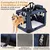 GIANTEX Sac Transport Chien Chat 72x52,5x52,5cm Oxford 3 Portes Coussin