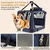 GIANTEX Sac Transport Chien Chat 61x43x43cm Oxford 3 Portes Coussin