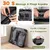 GIANTEX Sac Transport Chien Chat 83,5x58x58cm Oxford 3 Portes Coussin GIANTEX Sac Transport Chien Chat 83,5x58x58cm Oxford 3 Portes Coussin