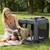 GIANTEX Sac Transport Chien Chat 83,5x58x58cm Oxford 3 Portes Coussin GIANTEX Sac Transport Chien Chat 83,5x58x58cm Oxford 3 Portes Coussin