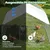 GIANTEX Hühnerfreilauf 3x2x2m, 6㎡,Dach, Draht,Riegeltür,Hühner & Kaninchen.