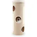 GIANTEX Kratzfass Katzenhaus Multifunktional 3 Löcher Plüschbett Sisal