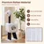 GIANTEX Arbre Chat 110cm,5 Poteaux Sisal,Condo Rotin Double,Entrée,Coussin GIANTEX Arbre Chat 110cm,5 Poteaux Sisal,Condo Rotin Double,Entrée,Coussin