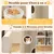 GIANTEX Tonneau Chat 43cm 4 Niveaux 3 Condos Planches Amovibles Perchoir GIANTEX Tonneau Chat 43cm 4 Niveaux 3 Condos Planches Amovibles Perchoir