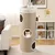 GIANTEX Kratzfass Katzenhaus Multifunktional 3 Löcher Plüschbett Sisal GIANTEX Kratzfass Katzenhaus Multifunktional 3 Löcher Plüschbett Sisal