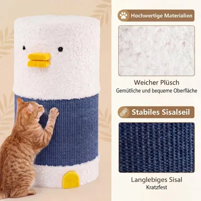 GIANTEX Katzenhaus 2 Stufen, 66 cm, Kratzbrett, Tunnel, 35x35 cm. GIANTEX Katzenhaus 2 Stufen, 66 cm, Kratzbrett, Tunnel, 35x35 cm.