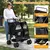 GIANTEX Hundebuggy Doppelhundewagen Faltbar Sonnendach 360° Rollen GIANTEX Hundebuggy Doppelhundewagen Faltbar Sonnendach 360° Rollen