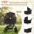 GIANTEX Doppel-Hundewagen 3-in-1, 30 kg, Sonnendach, Netz, Getränkehalter. GIANTEX Doppel-Hundewagen 3-in-1, 30 kg, Sonnendach, Netz, Getränkehalter.