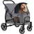 GIANTEX Hundewagen faltbar mit Sonnendach, bis 40 kg GIANTEX Hundewagen faltbar mit Sonnendach, bis 40 kg