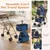 GIANTEX Doppel-Hundewagen 3-in-1, 30 kg, Sonnendach, Netz, Getränkehalter. GIANTEX Doppel-Hundewagen 3-in-1, 30 kg, Sonnendach, Netz, Getränkehalter.
