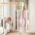 GIANTEX Barrière Chien Métal 150cm H Sans Perçage 77-104cm Porte Blanc GIANTEX Barrière Chien Métal 150cm H Sans Perçage 77-104cm Porte Blanc