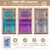 GIANTEX Hoch-Katzenschrank mit Ladestation, 16 Modi LED, Klo-Versteck GIANTEX Hoch-Katzenschrank mit Ladestation, 16 Modi LED, Klo-Versteck