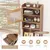 GIANTEX Hoch-Katzenschrank mit Ladestation, 16 Modi LED, Klo-Versteck GIANTEX Hoch-Katzenschrank mit Ladestation, 16 Modi LED, Klo-Versteck