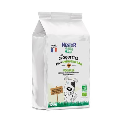 Nestor - Croquettes Bio à la Volaille Chien Petite Race