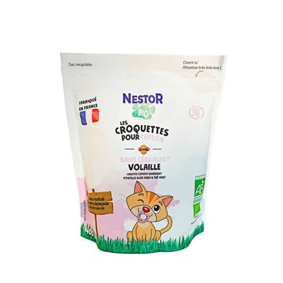 Nestor - Croquettes Bio à la Volaille Chaton
