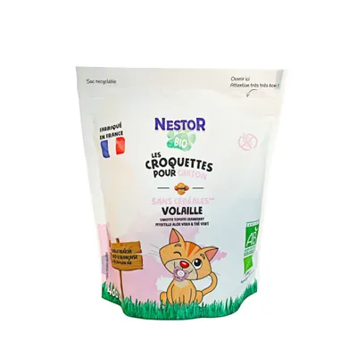Nestor - Croquettes Bio à la Volaille Chaton Nestor - Croquettes Bio à la Volaille Chaton
