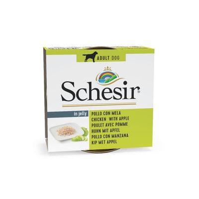 SCHESIR - Pâtée Chien - Poulet/Pomme