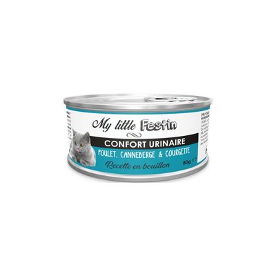 My Little Festin - Pâtée Chat Confort Urinaire 80g