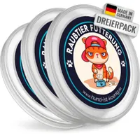 HUND IST KÖNIG Dosendeckel für Tierfutter (3 Stk.), BPA-frei, Made in DE