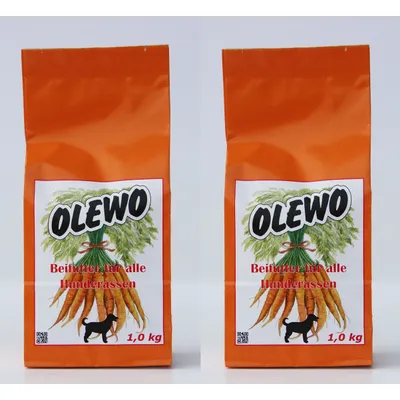 Olewo Karotten-Pellets | Doppelpack | Ergänzungsfuttermittel für Hunde Olewo Karotten-Pellets | Doppelpack | Ergänzungsfuttermittel für Hunde