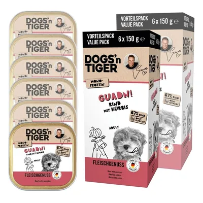 Dogs’n Tiger Guadn Multibox, Hundefutter, Rind & Kürbis Dogs’n Tiger Guadn Multibox, Hundefutter, Rind & Kürbis