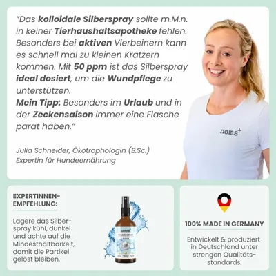 Silberspray für Hunde und Katzen Silberspray für Hunde und Katzen