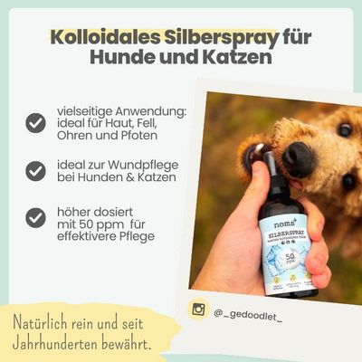 Silberspray für Hunde und Katzen