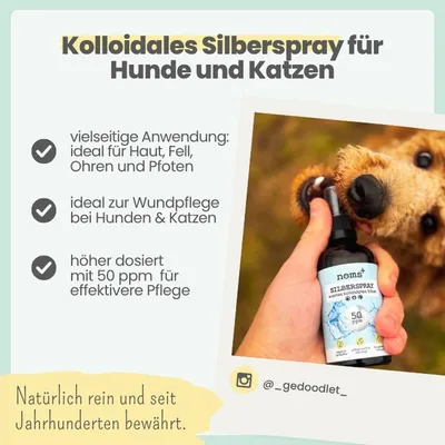 Silberspray für Hunde und Katzen Silberspray für Hunde und Katzen