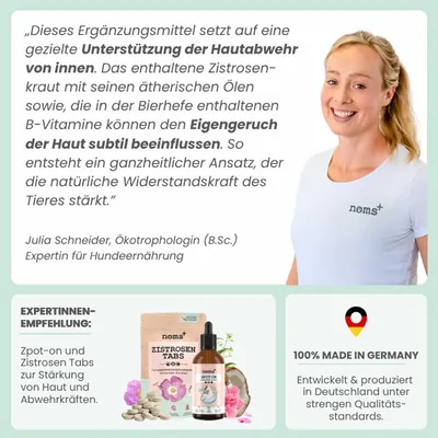 Zistrosen Tabs für Hunde & Katzen Zistrosen Tabs für Hunde & Katzen