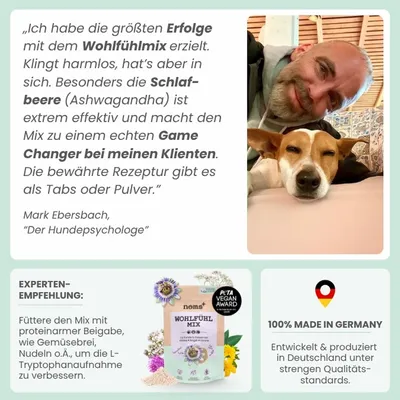 Wohlfühlmix für Hunde & Katzen bei Stress & Angst Wohlfühlmix für Hunde & Katzen bei Stress & Angst